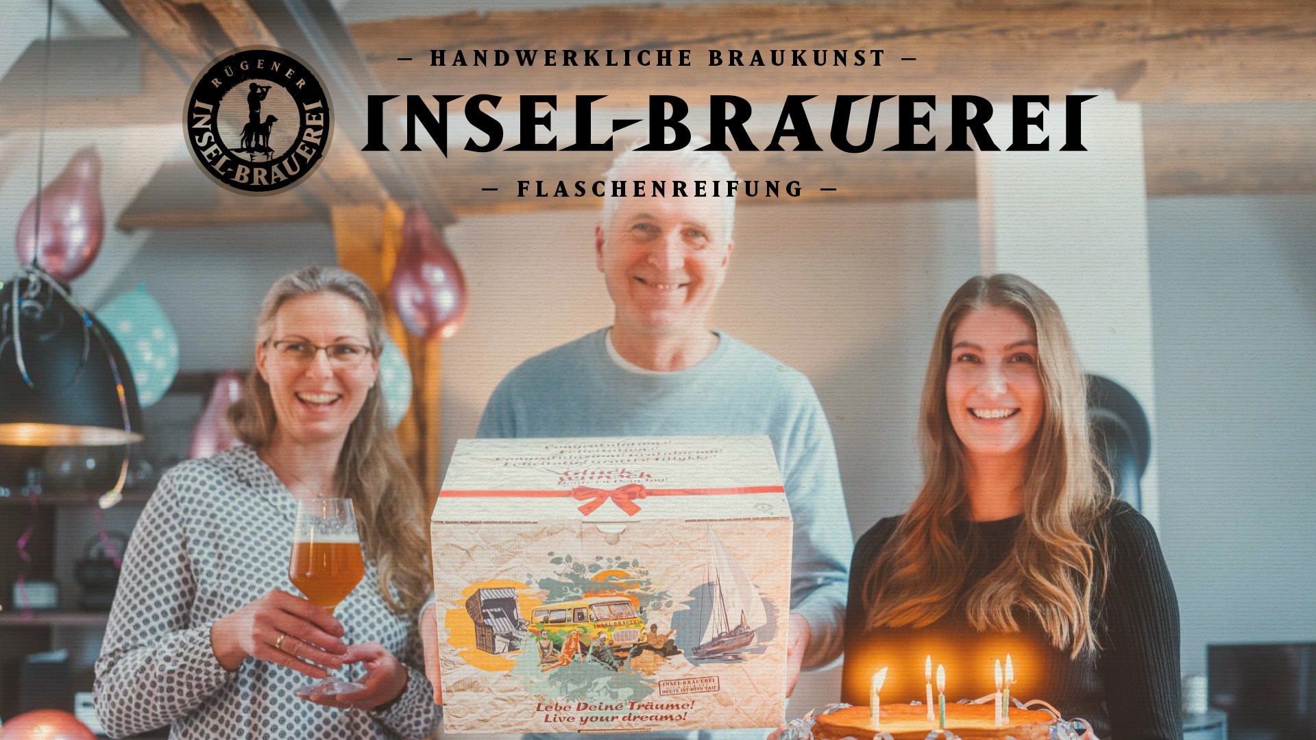 Insel Geschenk mit Logo