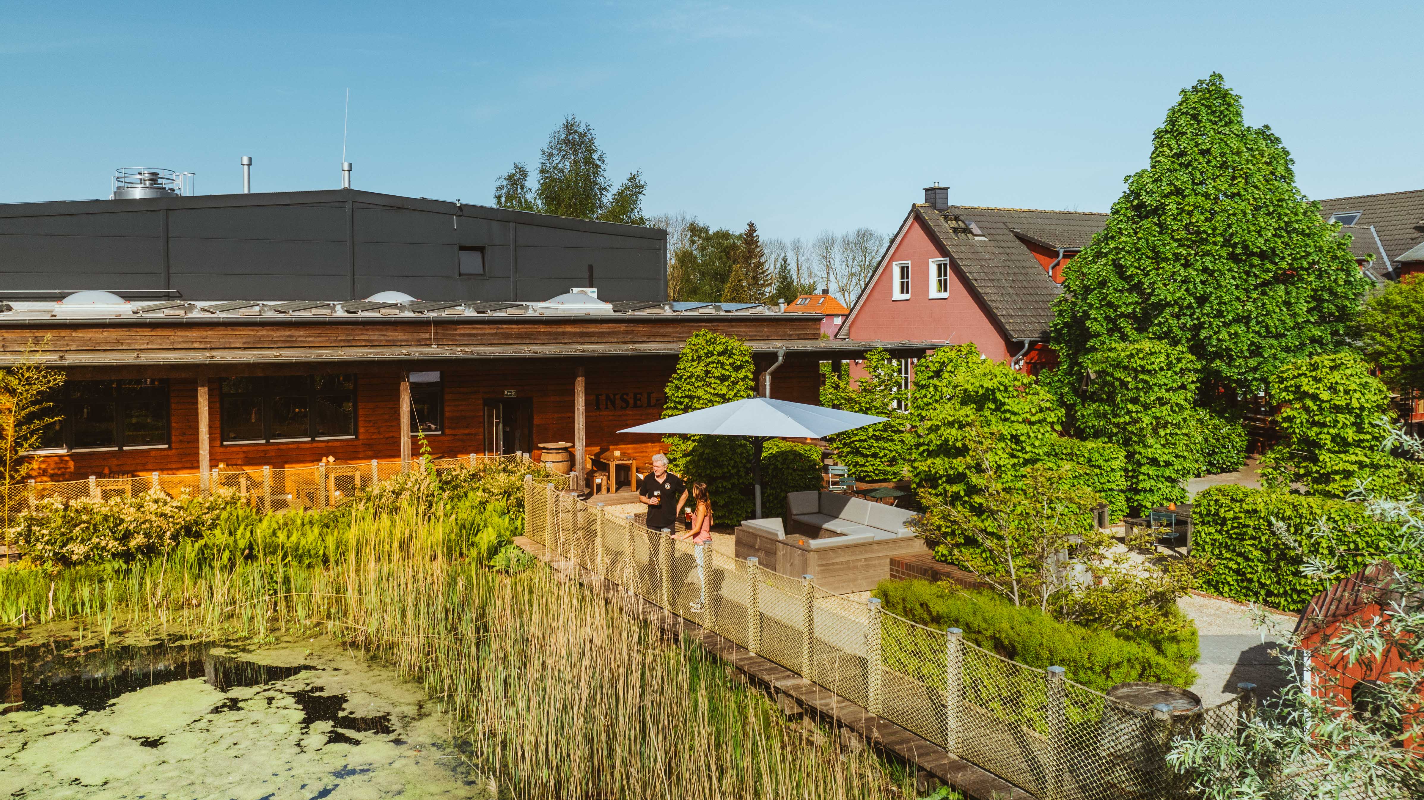 Außenansicht Biergarten