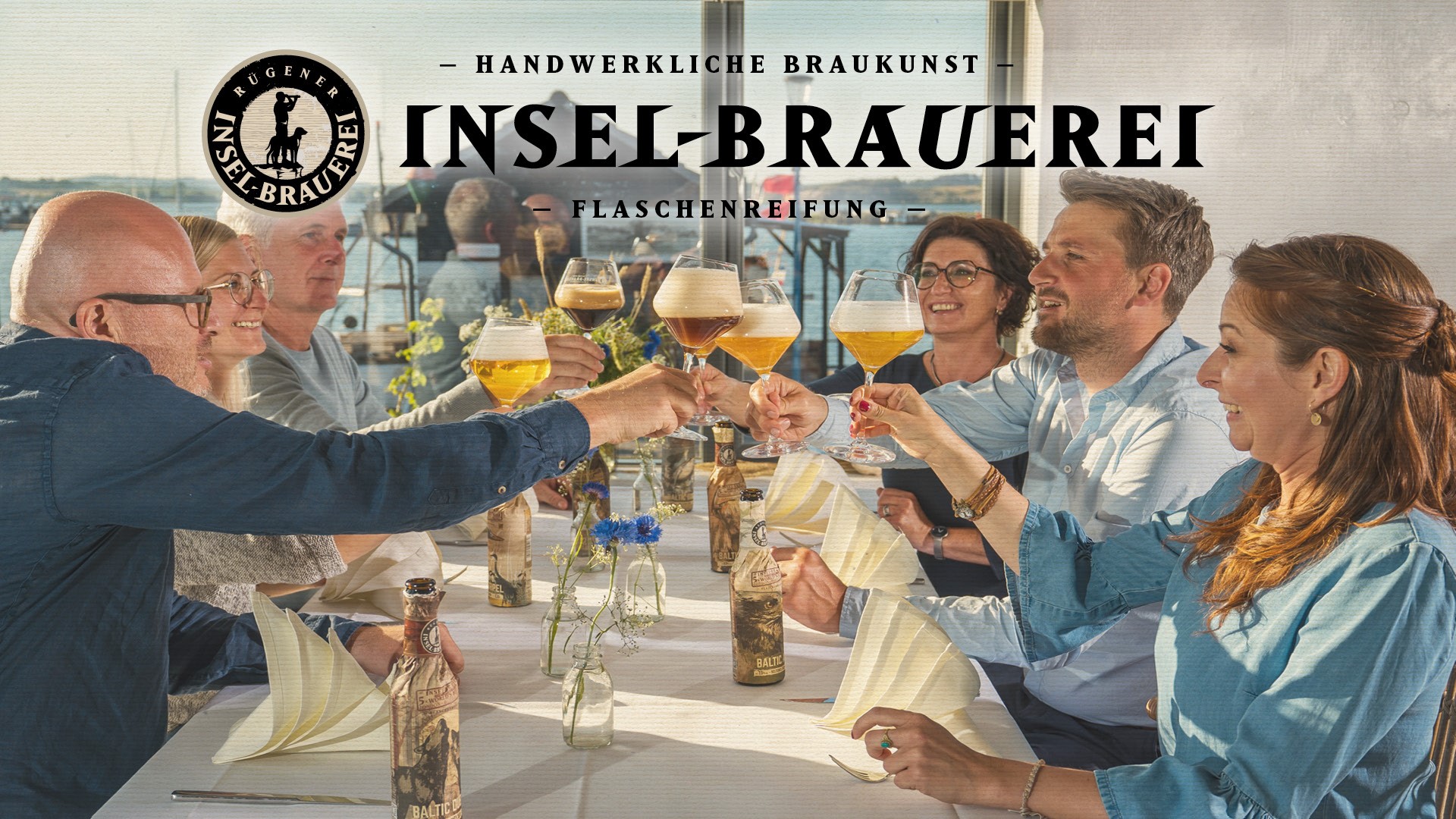 Insel Sommeliere stoßen an