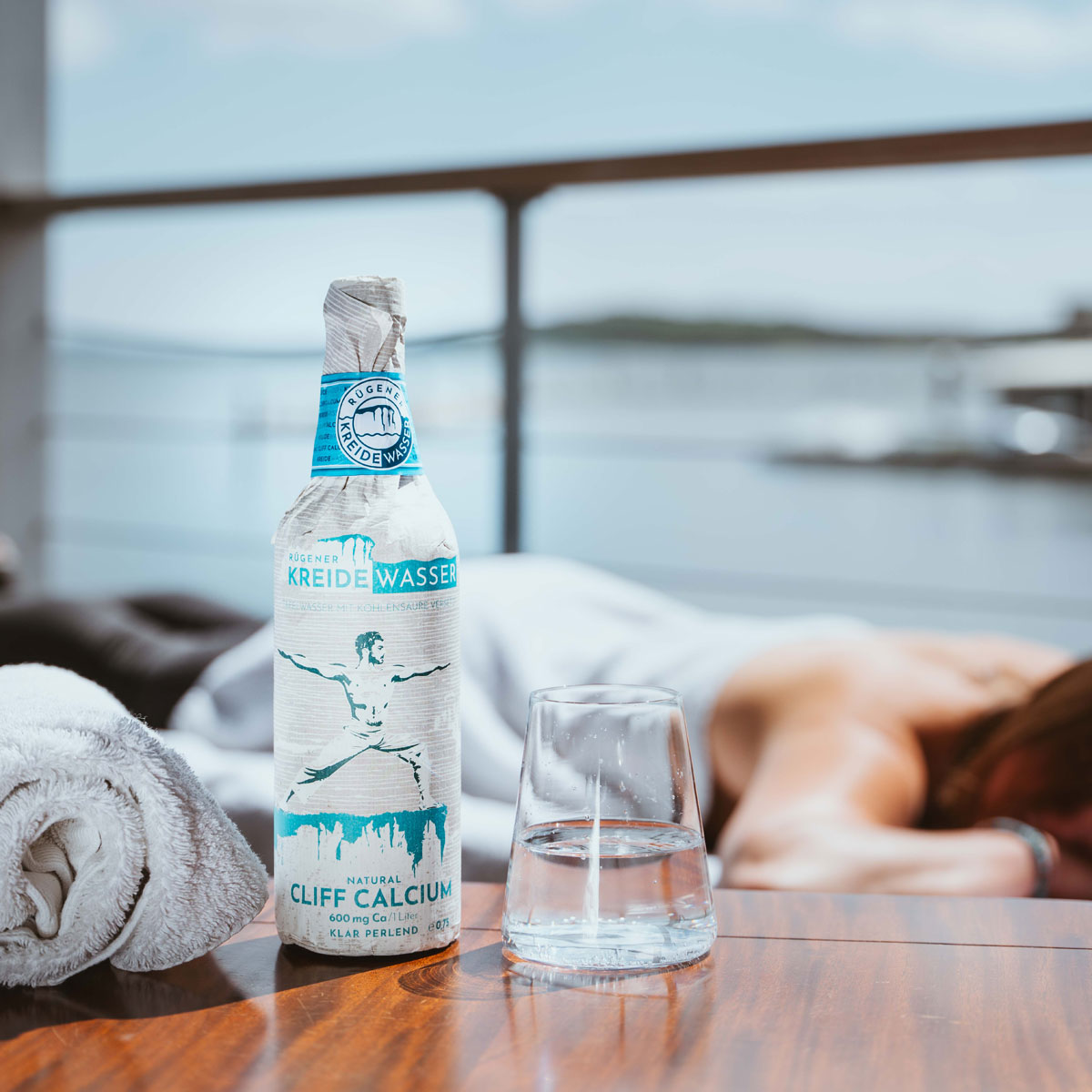 Kreidewasser vor Bucht