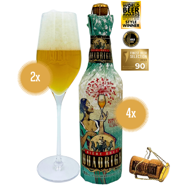 QUADRIGA Bière Brut PACKAGE