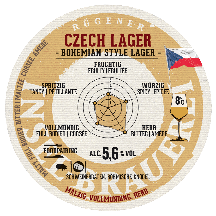 Czech Lager - 33 cl