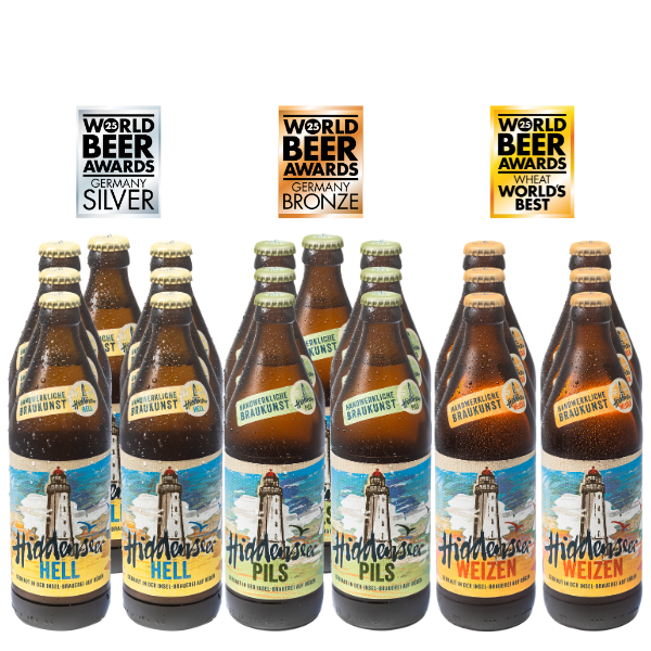 Hiddenseer Hell Pils Weizen Hiddenseer Hell Pils Weizen