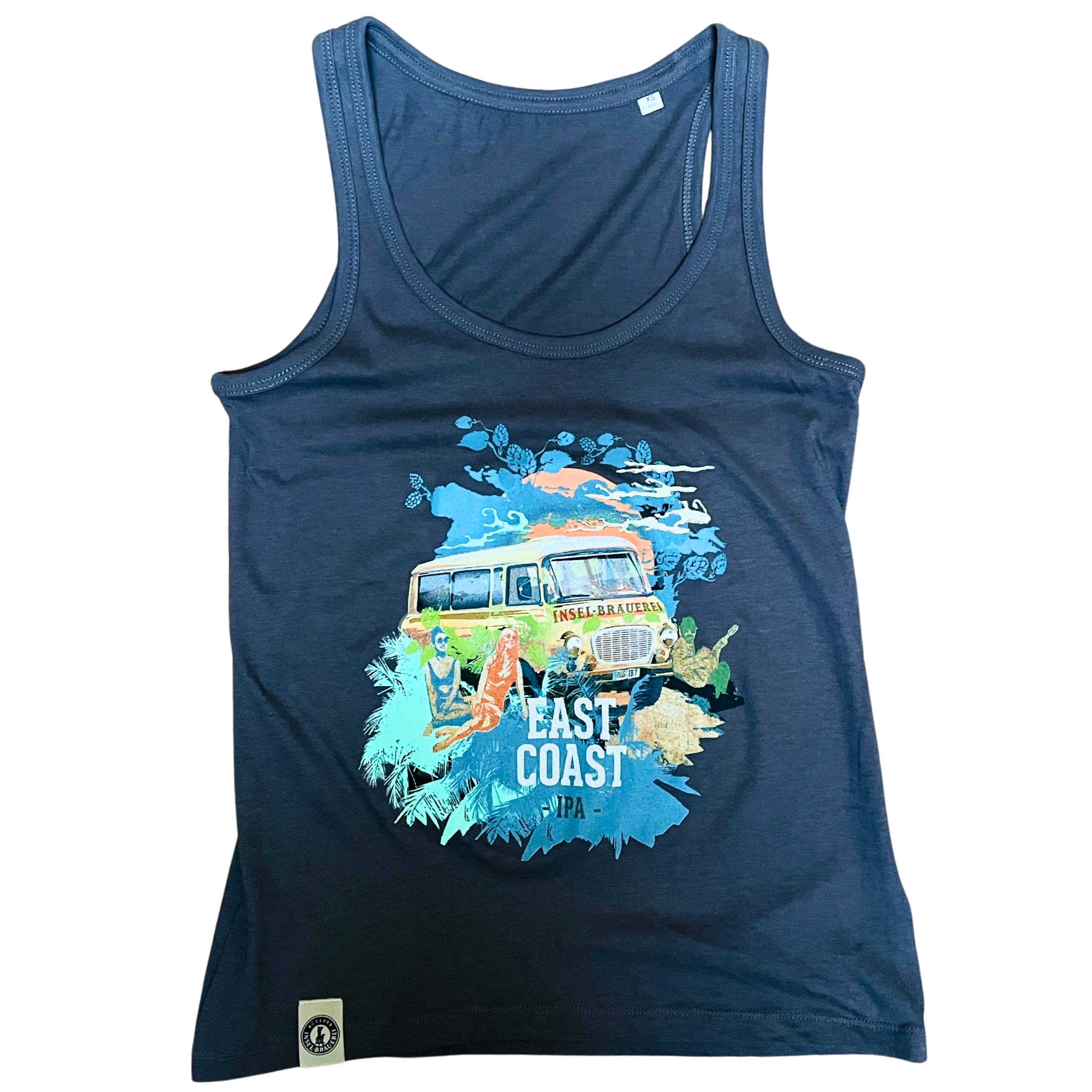 Tanktop East Coast IPA Fairwear - anthrazit Tanktop East Coast IPA Fairwear - anthrazit