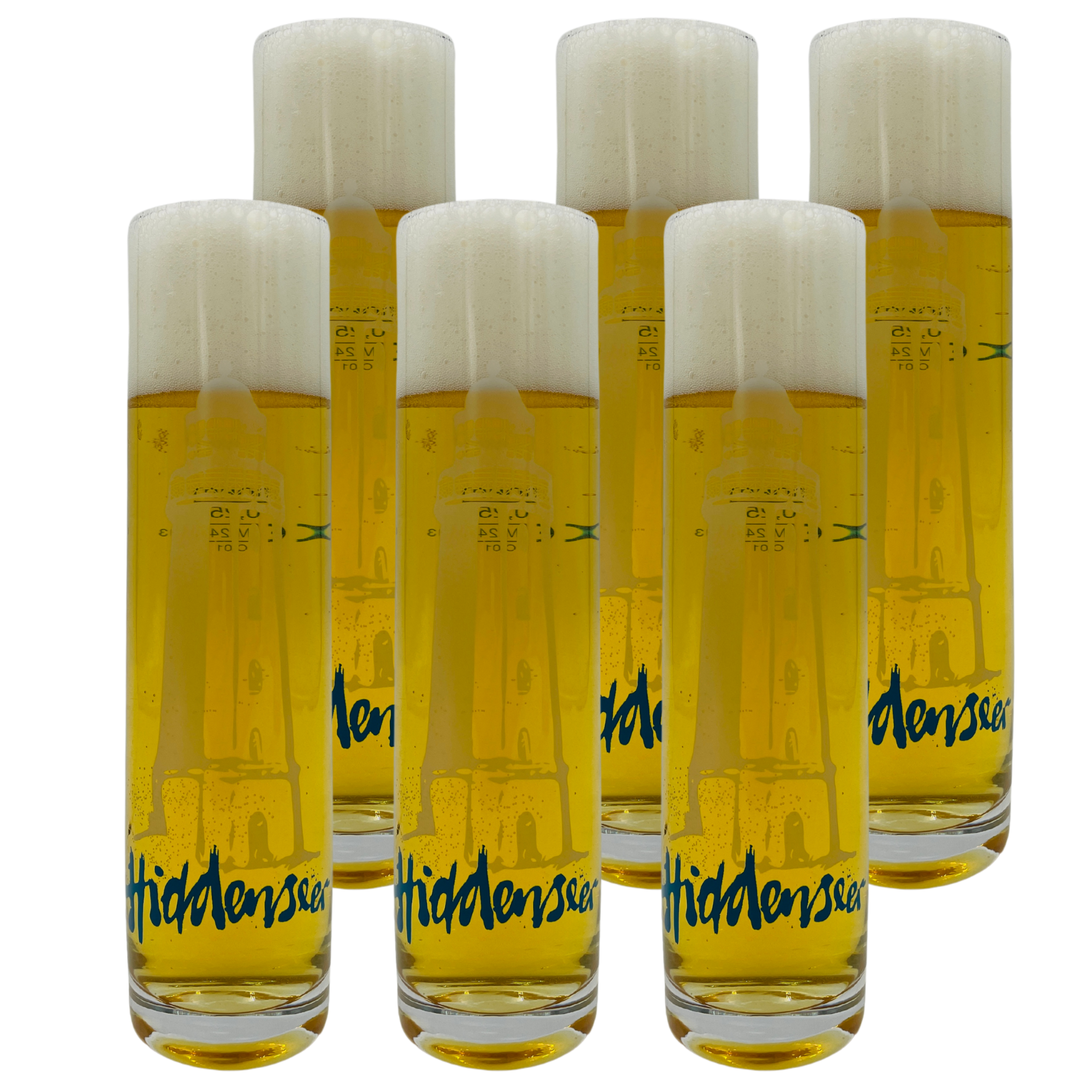 6 x Leuchtturmglas 0,25l 6 x Leuchtturmglas 0,25l