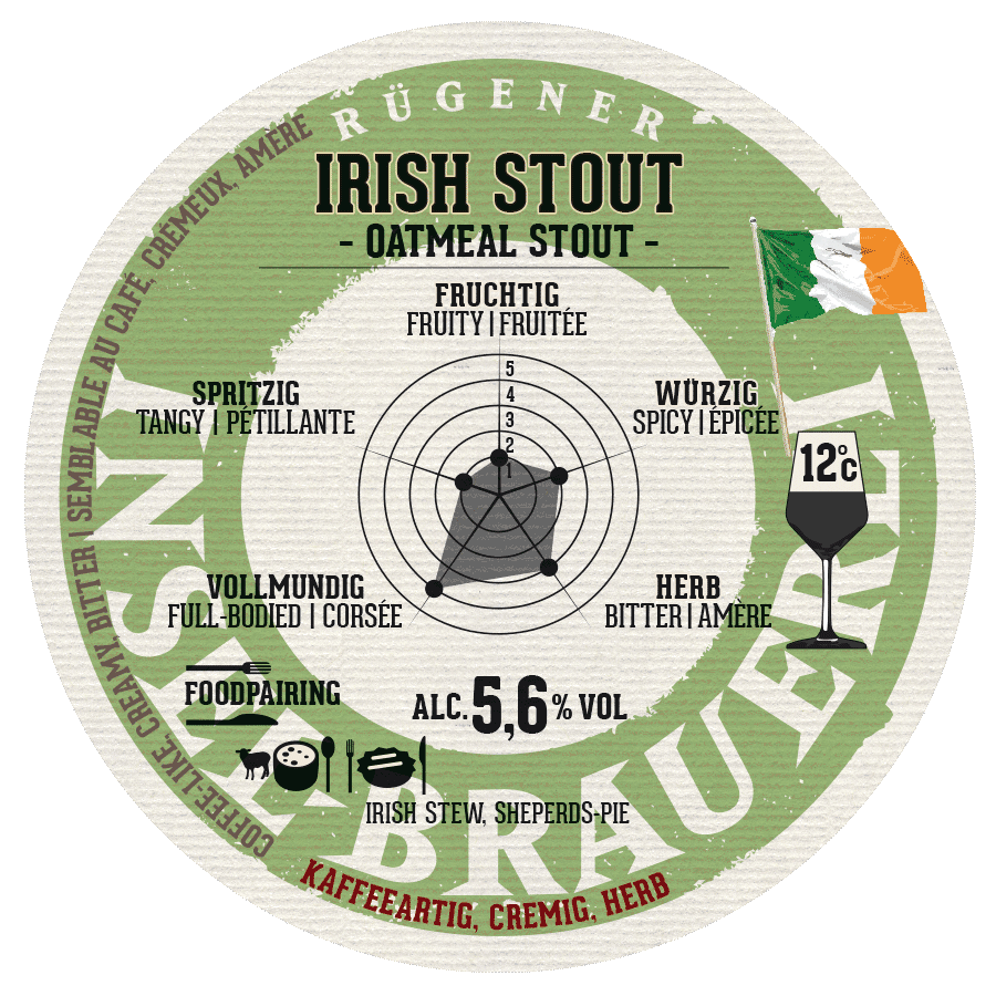 Irish Stout - 0,33 l   