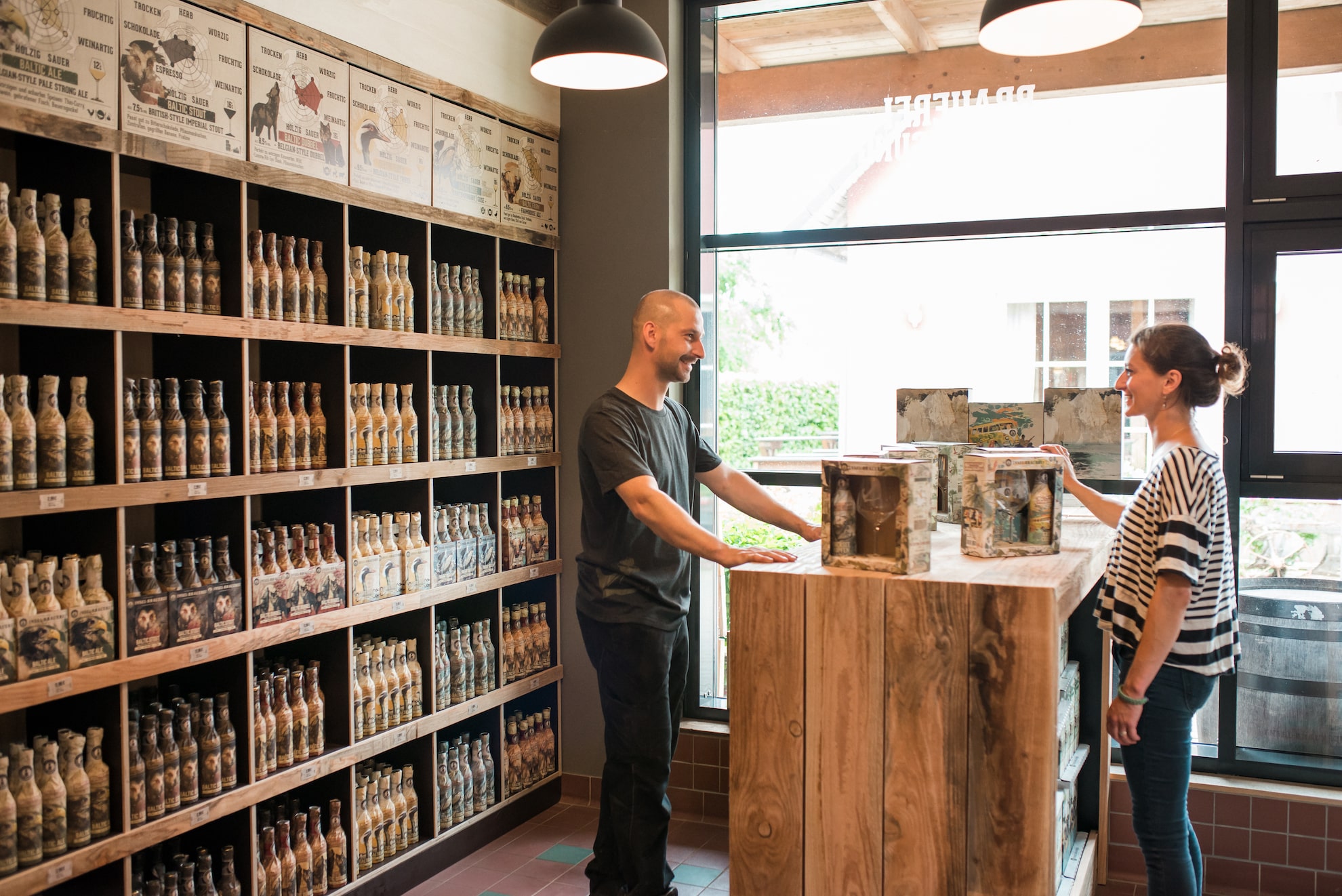 Insel Brauerei Verkostungsraum